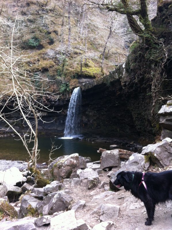Welsh waterfall